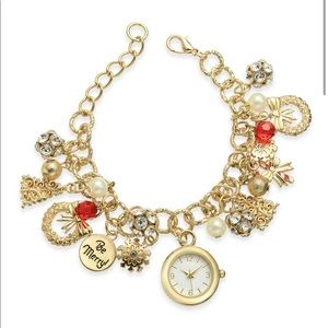 Holiday Charm Bracelet Watch